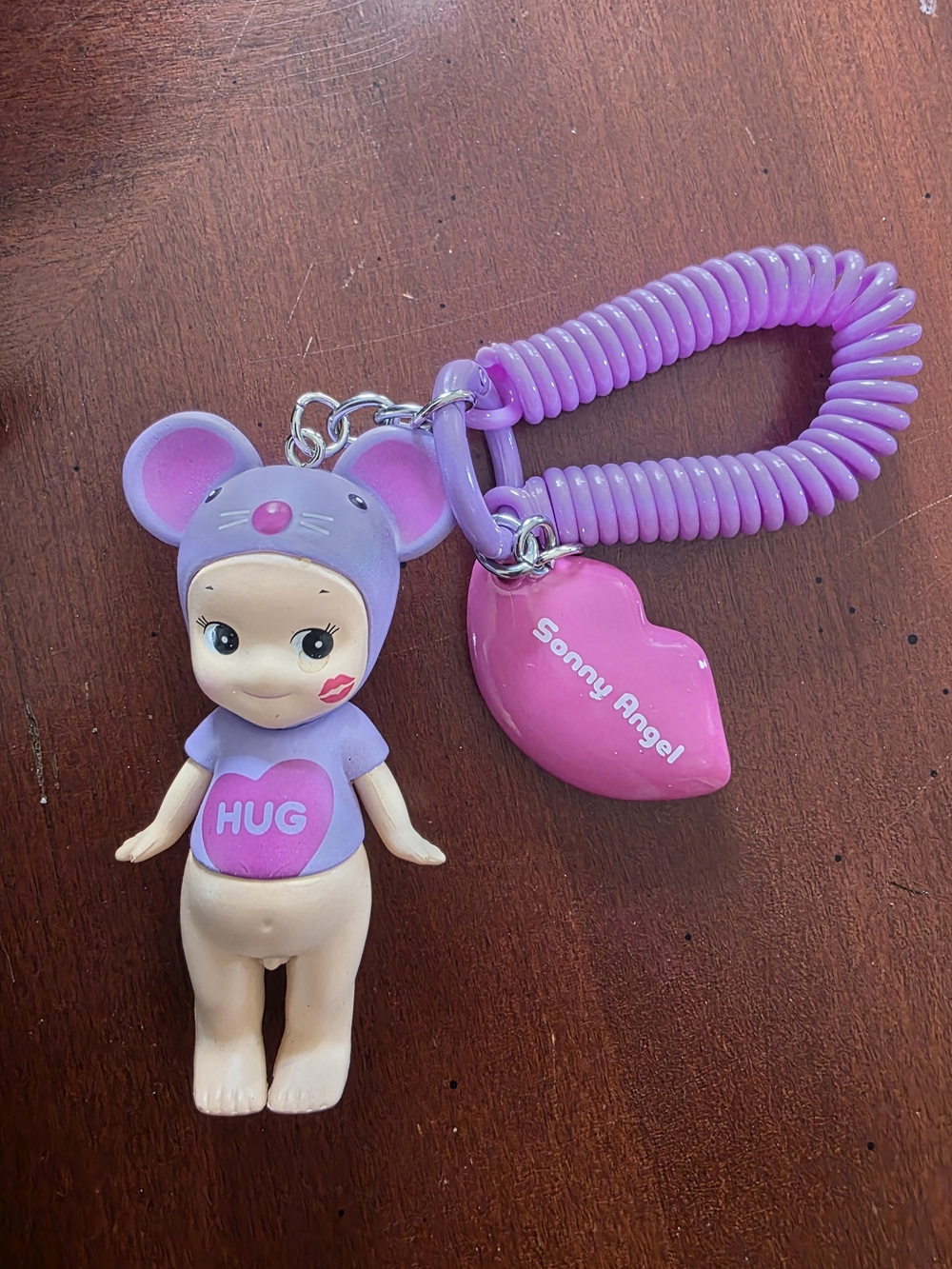 Sonny Angel 'HUG' Keychain Doll Official No Box